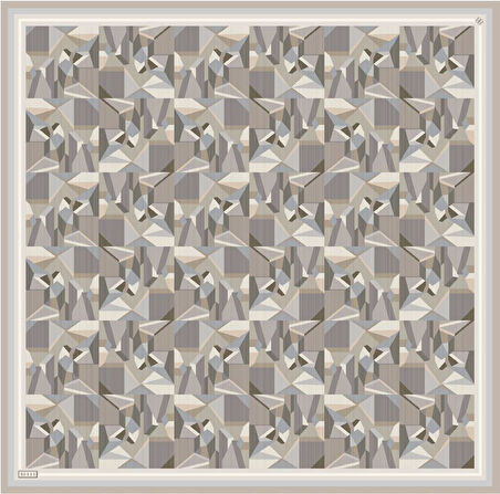 Saf İpek Eşarp 4106D (Twill İpek)