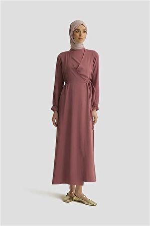 Armine Anvelop Elbise 25YH9230 Açık Mor