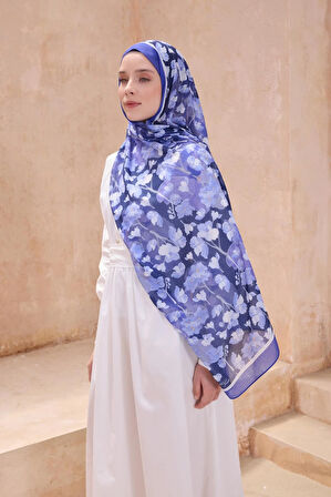 Belli Fresh Tela Şal 4 Mor Karışık Desen 49706