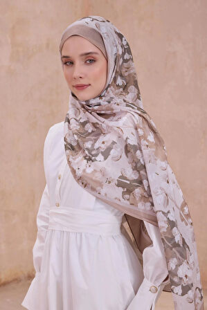 Belli Fresh Tela Şal 4-18 Krem Karışık Desen 49717