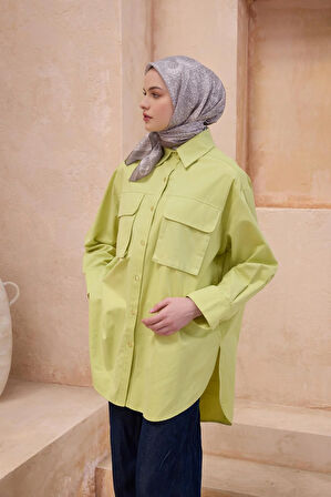 Belli Fresh Twist Eşarp 01 Krem Karışık Desen 49730