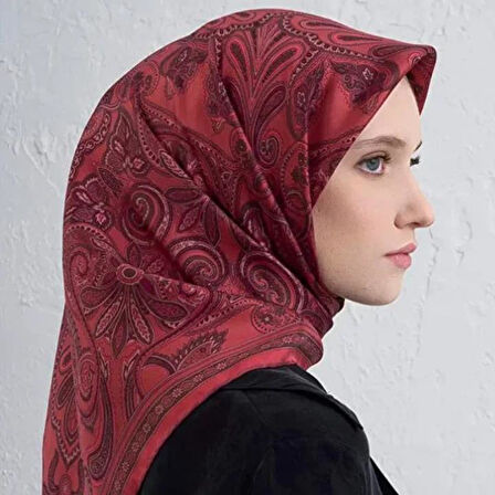 Armine E25Ka9421D02 85 Saf İpek Eşarp