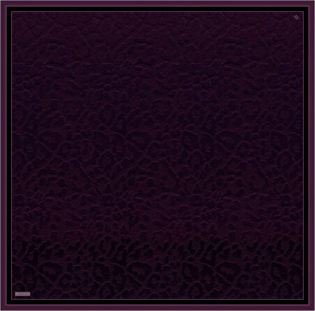 Klasik Desen Twill İpek Eşarp -2025/2026 -9408D