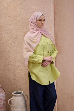 Belli Fresh Degrade Desen Şal 1017 Pembe Degrade Desen 49872