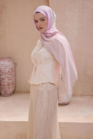 Belli Fresh Degrade Desen Şal 1018 Pembe Degrade Desen 49871