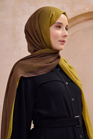 Belli Fresh Degrade Desen Şal 1030 Kahverengi Degrade Desen 49720