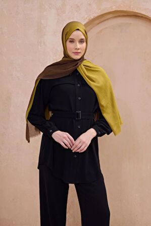 Belli Fresh Degrade Desen Şal 1030 Kahverengi Degrade Desen 49720