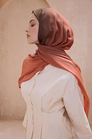 Belli Fresh Degrade Desen Şal 1031 Taba Degrade Desen 49729