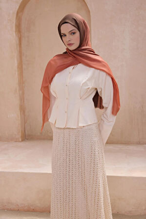Belli Fresh Degrade Desen Şal 1031 Taba Degrade Desen 49729