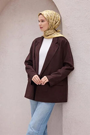 Belli Tivil Saf İpek Eşarp 4212 - 81 Sarı Limon Desen