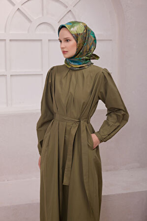 Saf İpek Twill Eşarp 4225D01 84