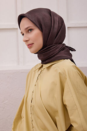 Logo Desen İpek Twill Eşarp 4201D01