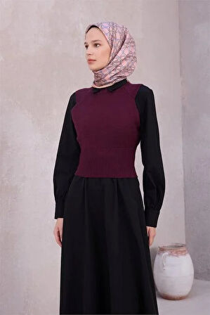 Belli Tivil Saf İpek Eşarp 4214 - 07 Açık Pembe Geometrik Desen