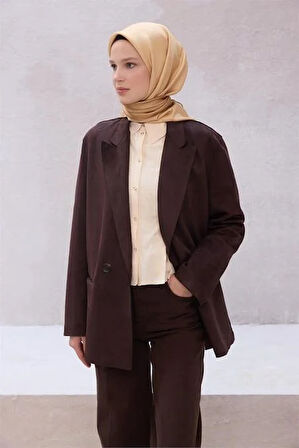 Belli Tivil Saf İpek Eşarp 4224 - 05 Sarı Degrade Desen