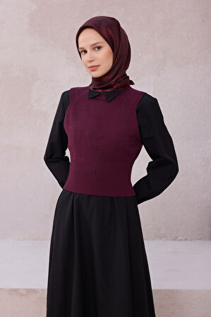Geometrik Desen İpek Twill Eşarp 4221D01 03