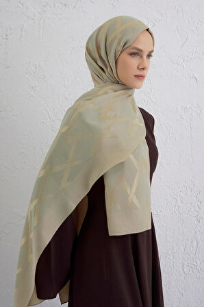 Lyocell Naia Zikzak Desen Şal 1