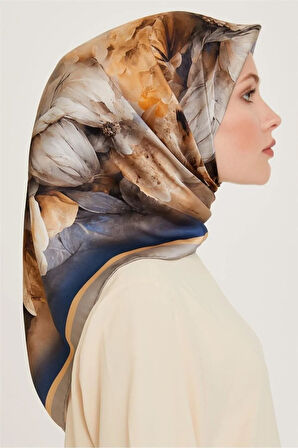 SONBAHAR KIŞ - DJ SAF SURA İPEK EŞARP  9211D (S) 01