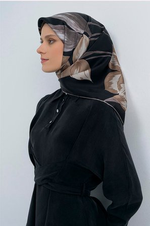 Armine 2026 İlkbahar Yaz Tivil İpek Eşarp 9506-06