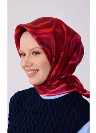 Belli 2026 Yaz Tivil İpek Eşarp 4301-33