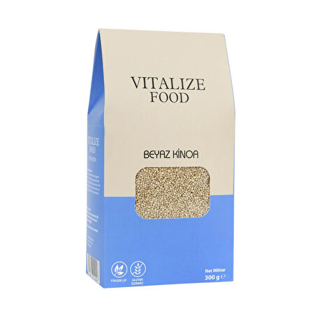 Vitalize Food Beyaz Kinoa 300 Gr