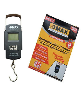 DMAX Ditijal El Terazisi Kantarı - 50 Kg