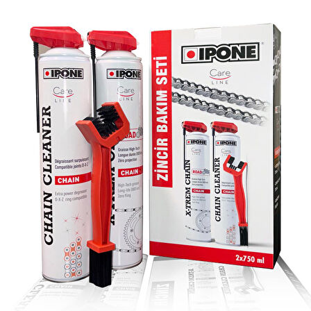  IPONE Zincir Bakım Seti ( Özel Kutuda Fırça Hediyeli )