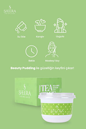 Yağlı Ciltler Için Yatıştırıcı Ve Nemlendirici  Çay Ağacı Özlü Tea Tree Maske