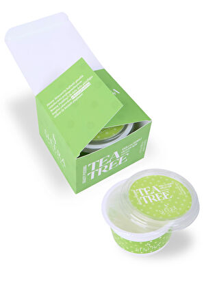 Yağlı Ciltler Için Yatıştırıcı Ve Nemlendirici  Çay Ağacı Özlü Tea Tree Maske