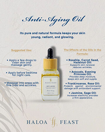 Yaşlanma Karşıtı - Anti-Aging Oil 