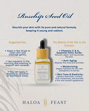 Kuşburnu Çekirdeği Yağı  - Rosehip Seed Oil 