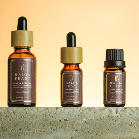 Limon Kabuğu Yağı–Lemon Peel Essential Oil  10 ML- Yenileyici & Canlandırıcı-Revitalizing & Energizing