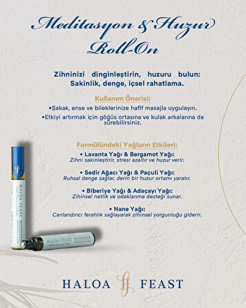 Meditasyon & Huzur Roll -On – Meditation & Peace Roll-On 