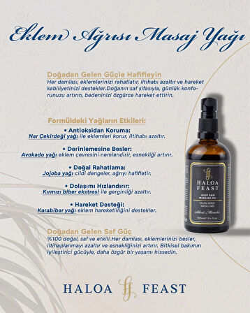 Eklem Ağrısı Masaj Yağı- Joint Pain Massage Oil