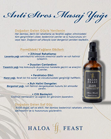Anti Stres Masaj Yağı- Anti Stress Massage Oil