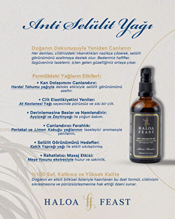 Anti Selülit Yağı- Anti Cellulite Oil