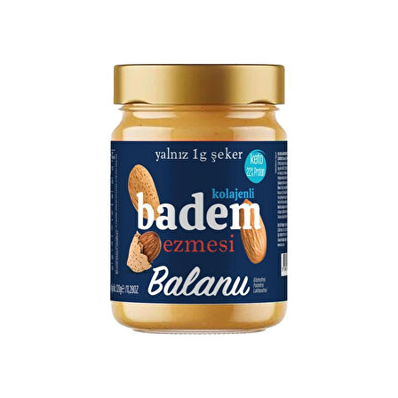  Badem Ezmesi Kolajenli 320 Gr