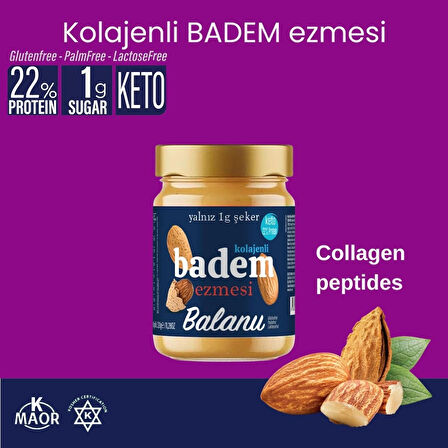  Badem Ezmesi Kolajenli 320 Gr