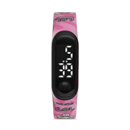 LOL Surprise! Lisanslı LOL6001 Pembe Bileklik Led Çocuk Saati