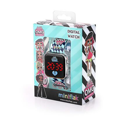 Miniflak LOL Surprise! OMG Lisanslı OMG8002 Sarı Square Led Çocuk Saati