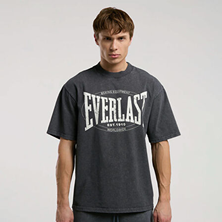 Everlast Everlast Authentic Boxing Erkek Gri T-Shirt