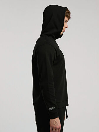 Everlast Champions Collection Siyah Erkek Kapüşonlu Sweatshirt
