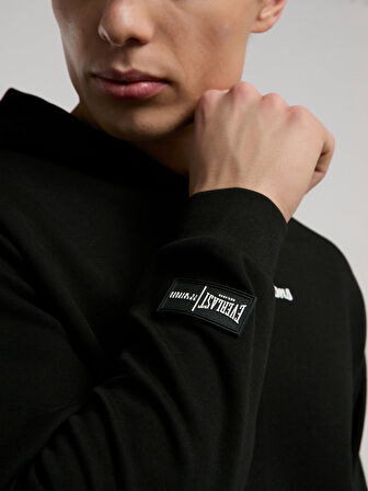 Everlast Champions Collection Siyah Erkek Kapüşonlu Sweatshirt
