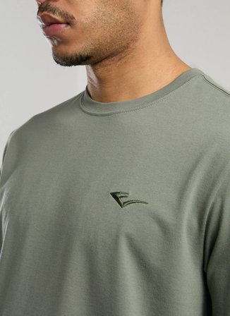 Everlast TM0035 344-Ever Essentials Regular Haki Bisiklet Yaka Normal Düz Erkek T-Shirt