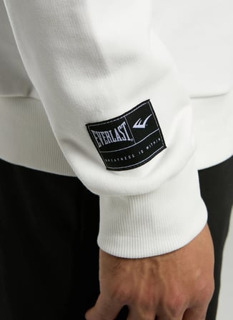 Everlast TM0038 112-Ever Essentials Comfort Beyaz Bisiklet Yaka Regular Fit Düz Erkek Sweatshırt