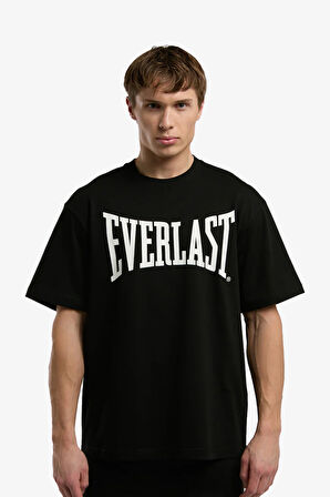 Everlast Ever Classics Comfort Logo Erkek Siyah T-Shirt TM0045-167