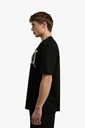 Everlast Ever Classics Comfort Logo Erkek Siyah T-Shirt TM0045-167