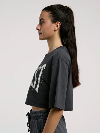 Everlast Authentic Boxing Wmn Kadın Crop Tişört TW0011