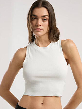 Ever Relaxed Rib Kadın Thick-Strapped Atlet TW0024