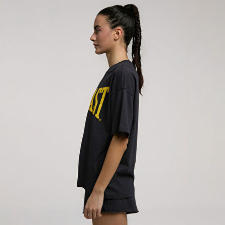 Everlast Ever Classics Oversize Kadın Gri T-Shirt
