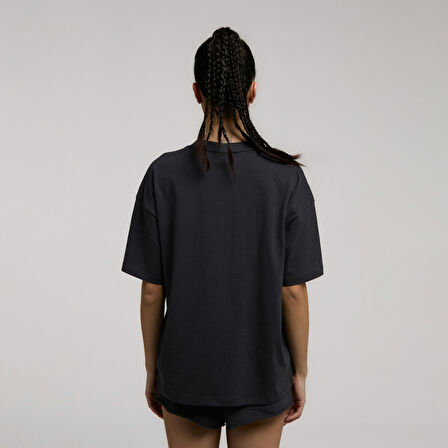 Everlast Ever Classics Oversize Kadın Gri T-Shirt